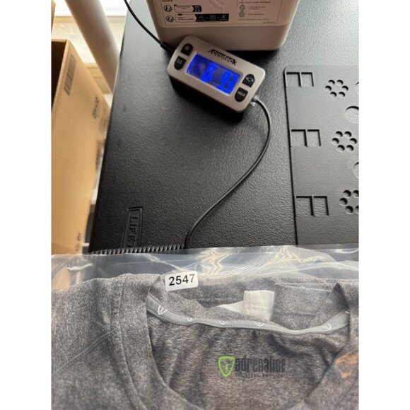 Nike Shirt Mens Small White Gray Just Do It Tank Top Grip RX Lacrosse Lot of 2 - Picture 7 of 7